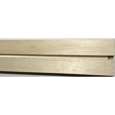 Etaloir en Balsa Plat fixe  4/40 Rainure 4 mm