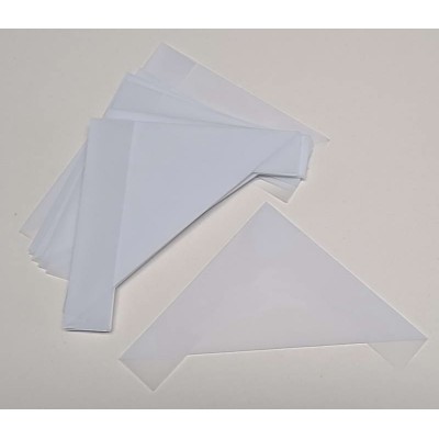 Paquet de 20 papillottes 115 x115 mm