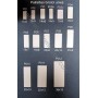 Sachet de 100 paillettes bristol 11x4