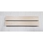 Etaloir fixe plat  balsa 6/40- Largeur  11,6 cm