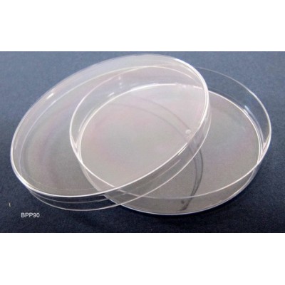 Lot de 10 boites de pétri polystyrène  cristal 90mm