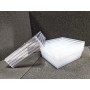 Boite d'observation transparente PP et son couvercle en cristal 135 x 100 x 45 mm