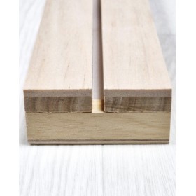 Etaloir en Balsa Plat fixe Rainure 8 mm 4/40cm