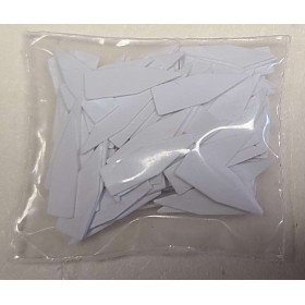 Sachet de 100 paillettes triangle bristol 12 x 4 mm