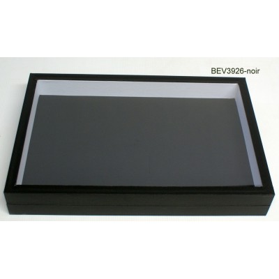 Boite entomologique avec fond noir