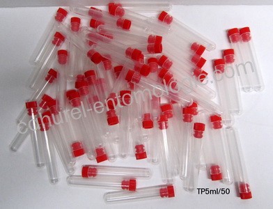 Lot de 50 tubes polypropylène 5ml
