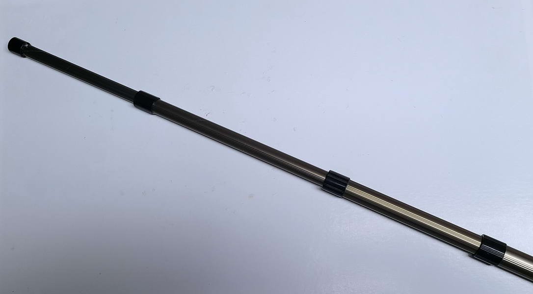 Manche filet télescopique 4 segments 65/197 cm - filetage 8mm