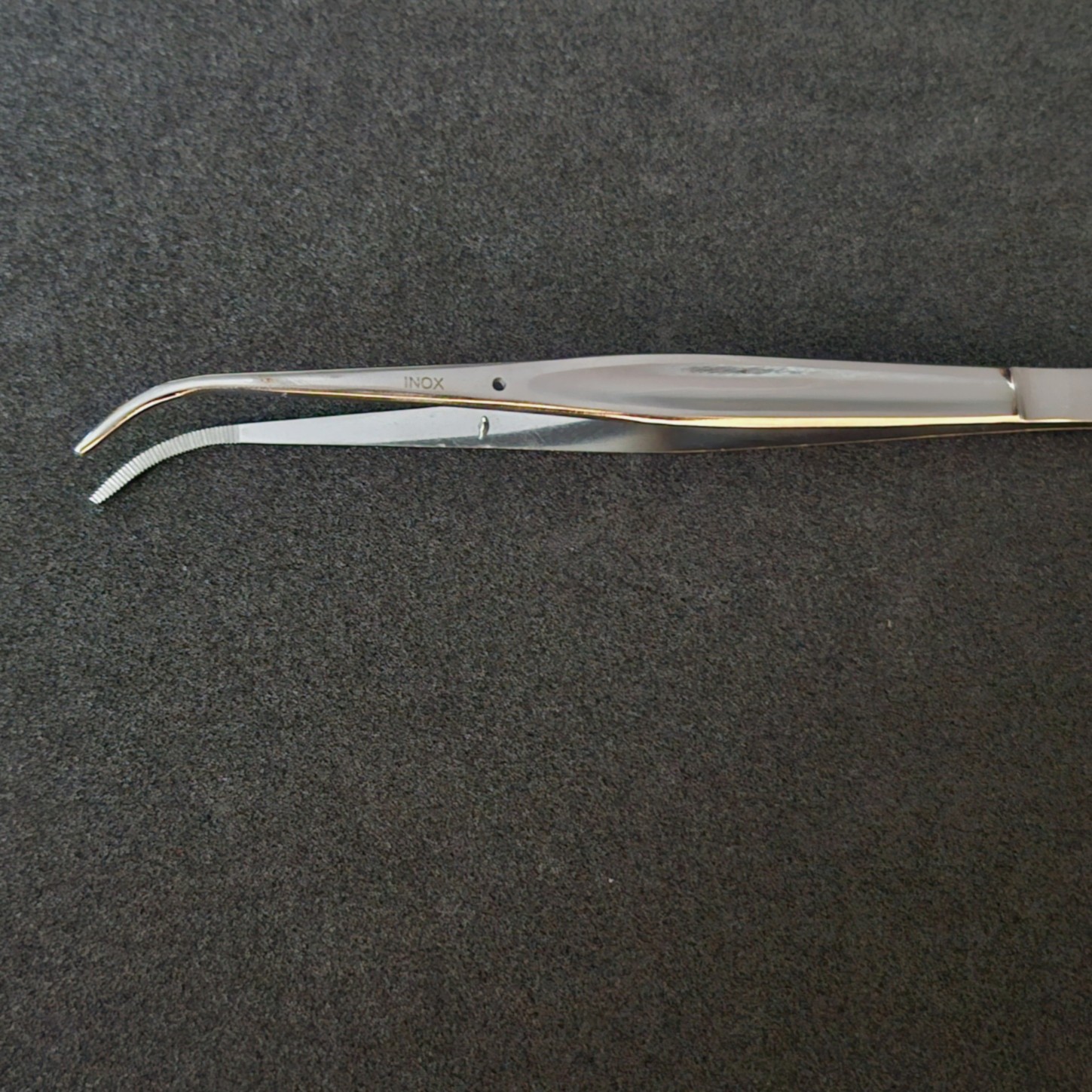 Pince courbe inox 18 cm – Image 2