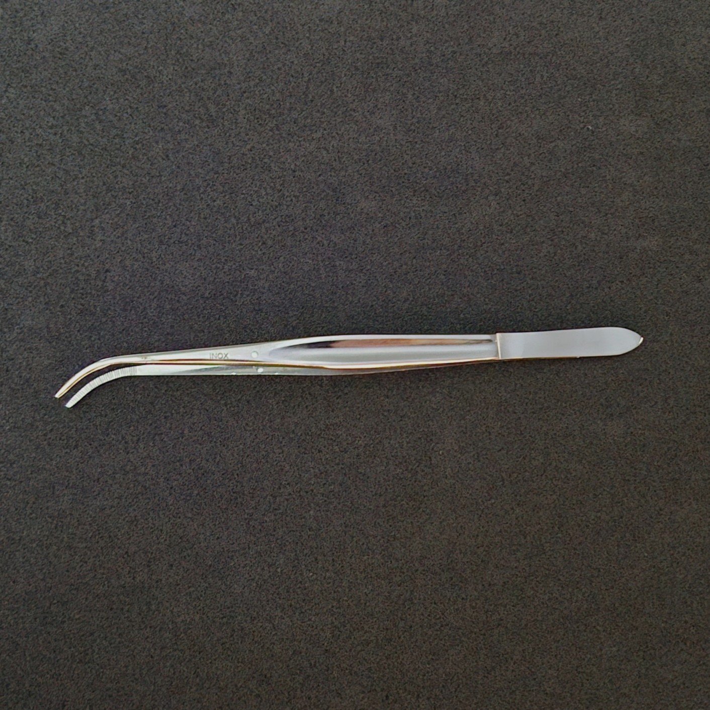 Pince courbe inox 18 cm