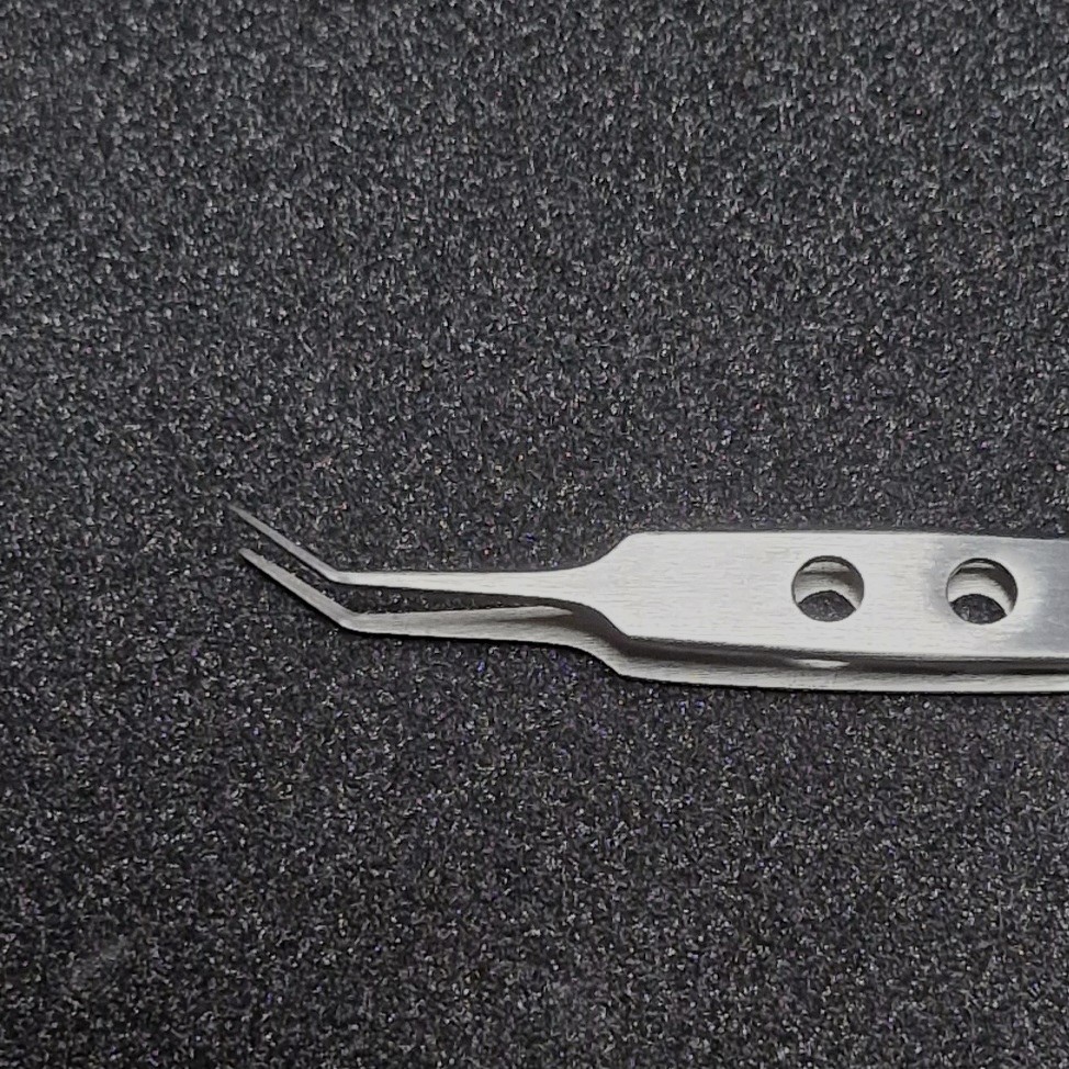 Pince extra fine inox 12 cm – Image 2