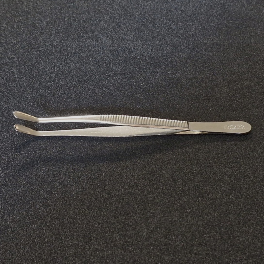 Pince pelle à étaler bouts arrondis 3 mm inox