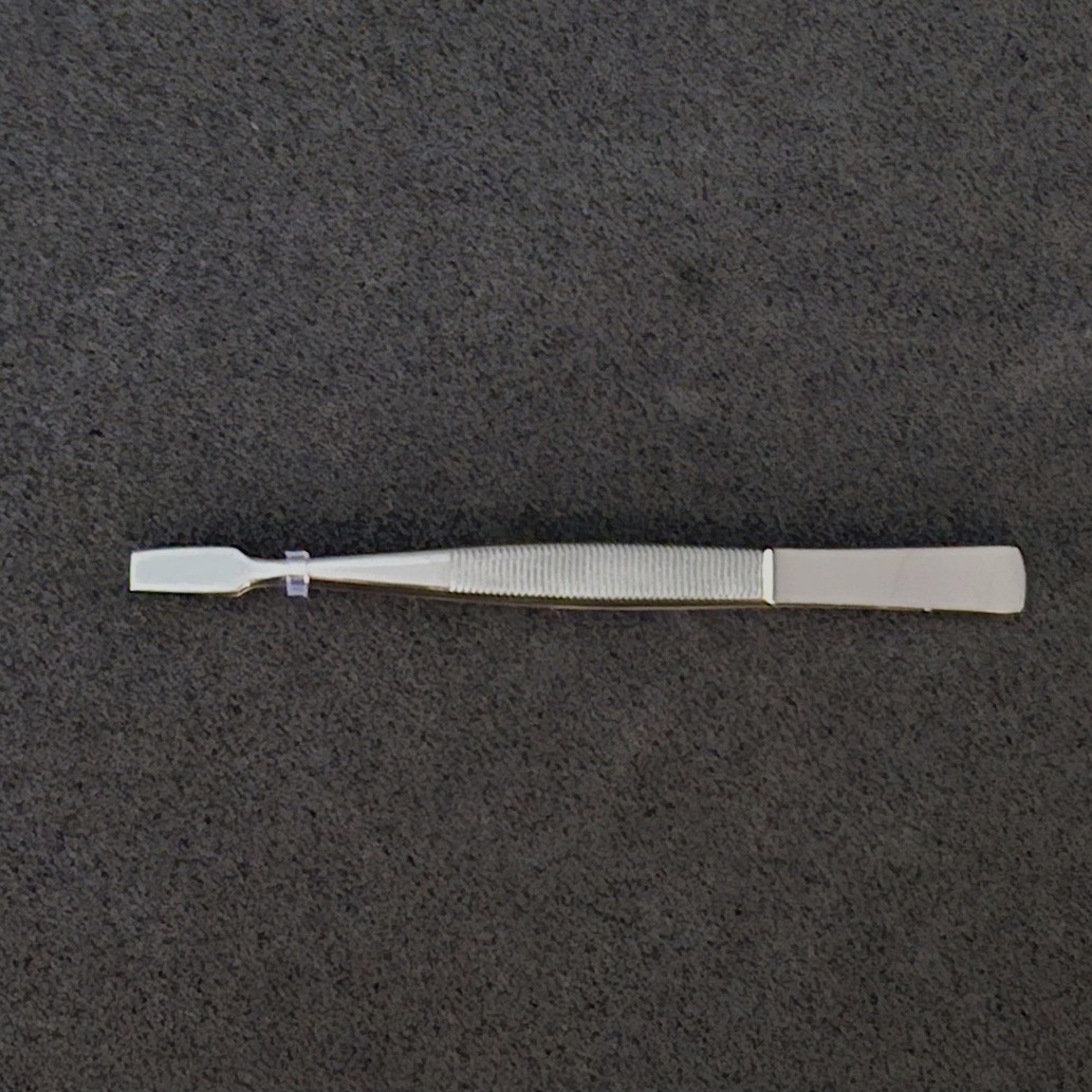 Pince droite plate inox